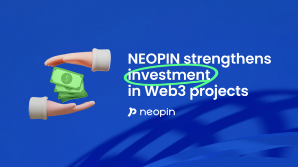 ▲네오핀은 가상자산 혹한기에도 웹3 프로젝트에 대한 투자를 확대한다고 2일 밝혔다. (사진제공=네오핀)