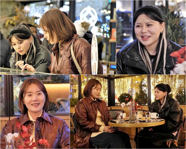 ▲'걸어서 환장속으로' 장정윤과 김승현 딸 김수빈(사진제공=KBS)