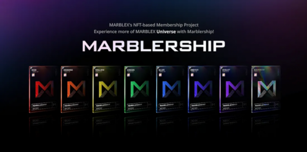 ▲넷마블의 블록체인 게임 플랫폼 마브렉스(Marblex)가 NFT 멤버십 사업 '마블러십'을 본격화했다.  (출처=마브렉스 공식 미디움)