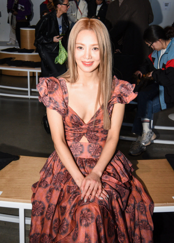 ▲앰버서더 '효연' 패션쇼 참석 사진(사진제공=한국콘텐츠진흥원)