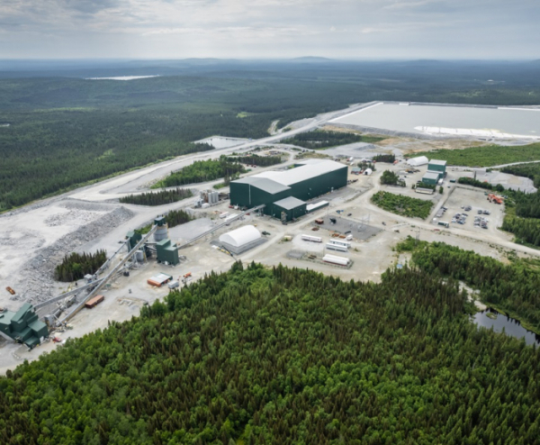 ▲북미에서 올해 유일하게 상업 생산이 가능한 캐나다 퀘벡의 NAL 리튬 광산 (사진제공=LG화학)