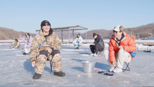 ▲'런닝맨' 연천 얼음낚시터 '윈터페스티벌'(사진제공=SBS)