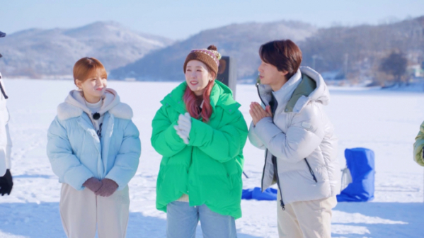 ▲'런닝맨' 연천 얼음낚시터 '윈터페스티벌'(사진제공=SBS)