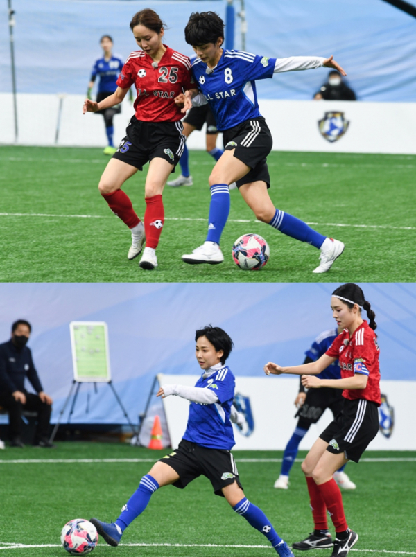▲‘골(Goal) 때리는 그녀들’ 올스타전(사진제공=SBS)