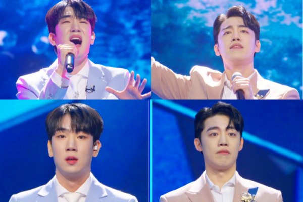 ▲'미스터트롯2' 최수호  vs 길병민(사진제공=TV조선)