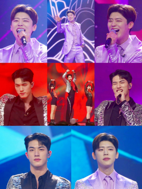 ▲'미스터트롯2' 박지현  vs 윤준협(사진제공=TV조선)