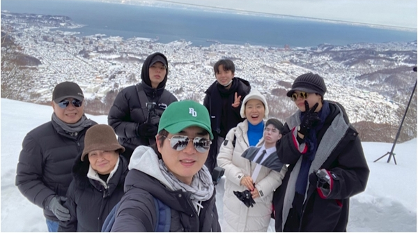 ▲김지선 가족 삿포로 여행(사진제공=KBS)