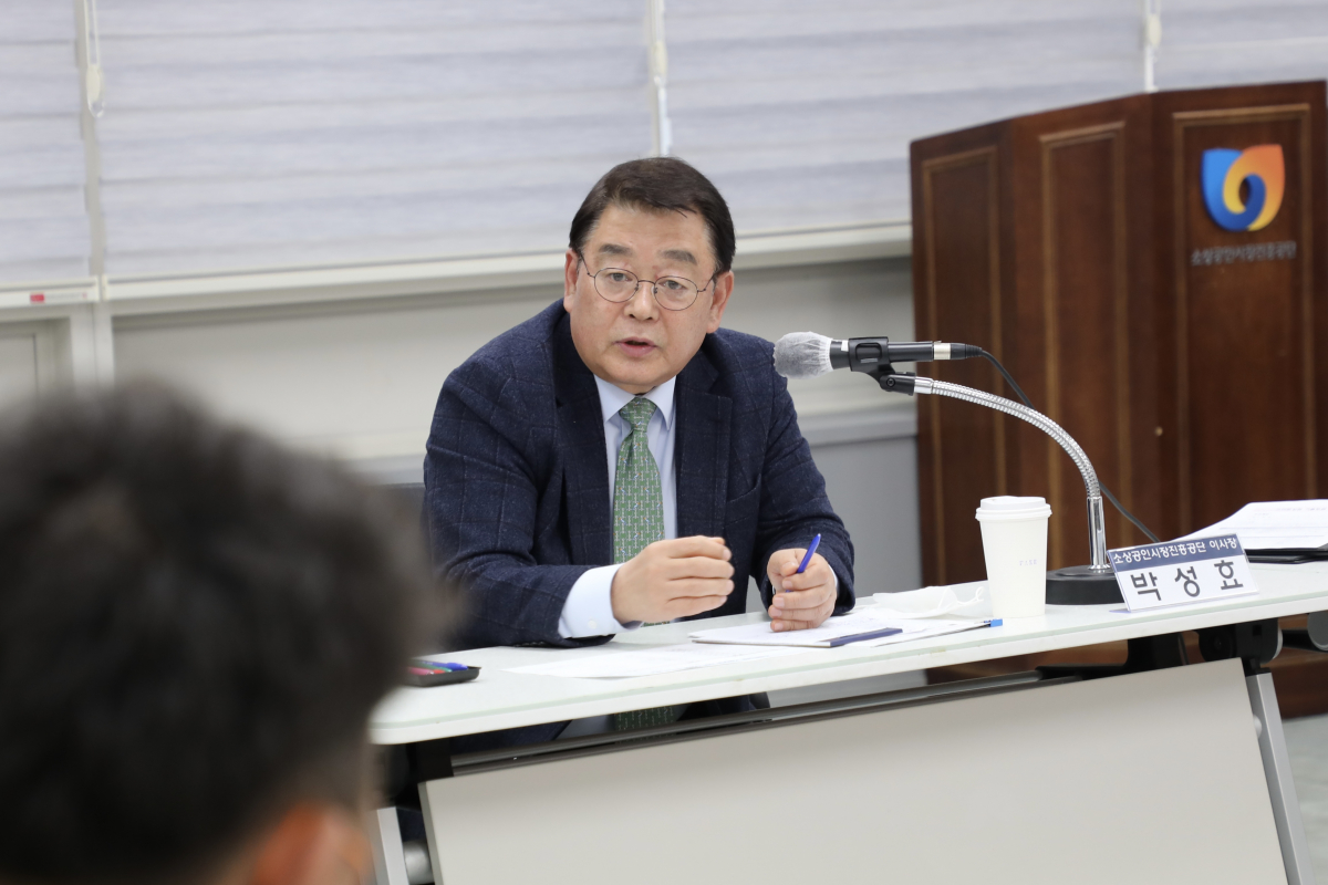 ▲박성효 소상공인시장진흥공단 이사장 (사진제공=소상공인시장진흥공단)