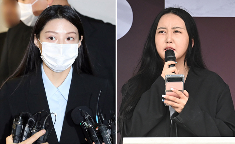 ▲조민 씨(사진 왼쪽), 정유라 씨 (뉴시스)
