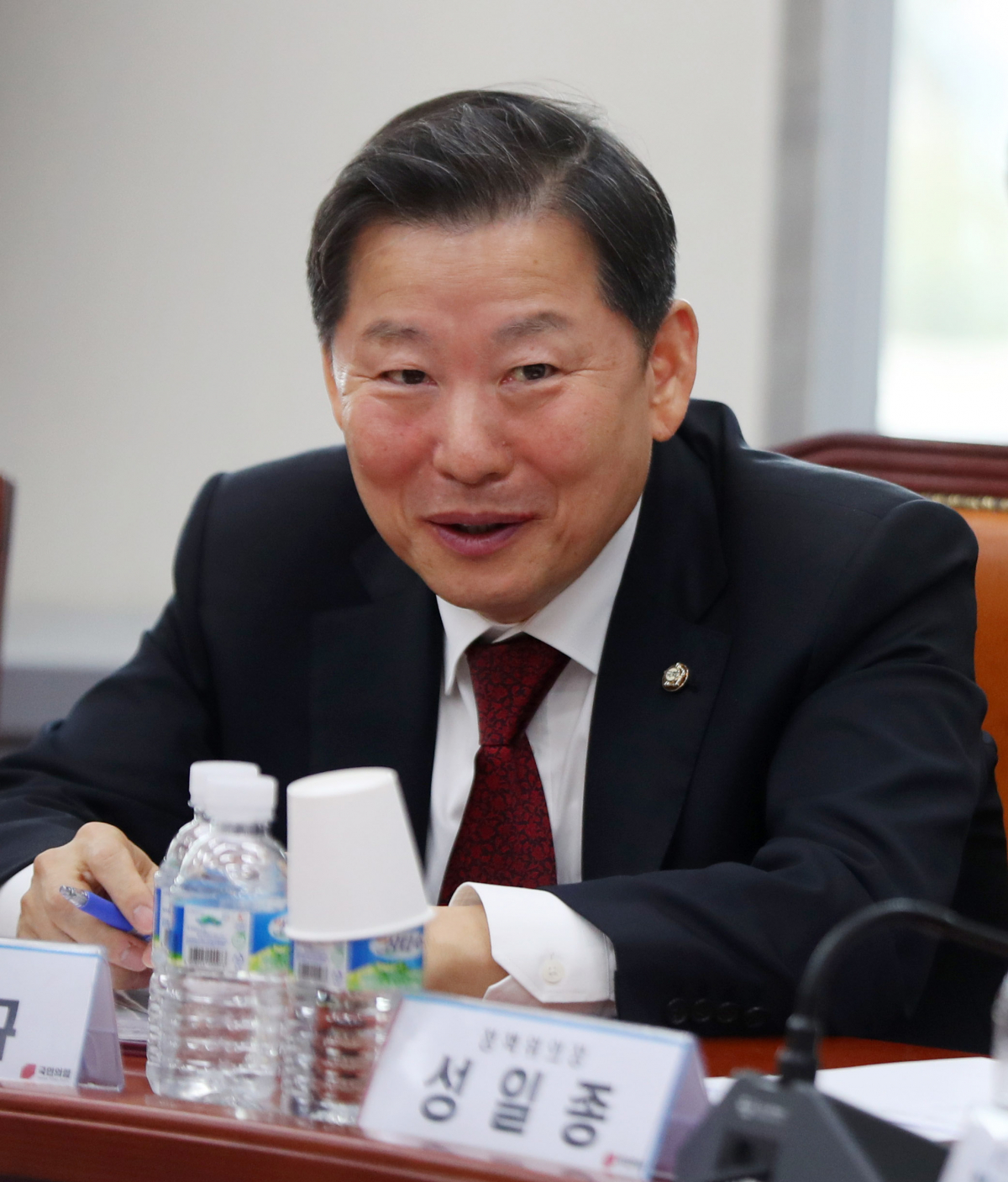 ▲[서울=뉴시스] 국회사진기자단 = 이철규 국민의힘 사무총장이 16일 오후 서울 여의도 국회에서 열린 최고위원회 회의에 참석해 있다. 2023.03.16. photo@newsis.com