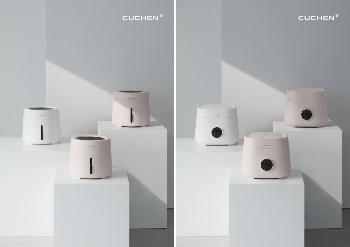 ▲(왼쪽부터)쿠첸 ‘더 동글’, ‘더 네모’. (사진제공=쿠첸)