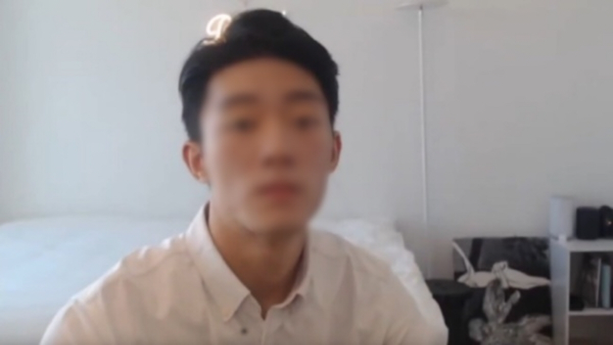 ▲(출처=전우원 씨 유튜브 캡처)
