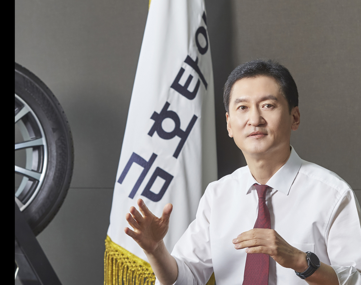 ▲금호타이어가 올해 사상 최대치인 4조2700억 원의 매출액을 목표로 경영정상화에 속도를 낸다고 23일 밝혔다. 사진은 정일택 금호타이어 대표이사 사장. (사진제공=금호타이어)