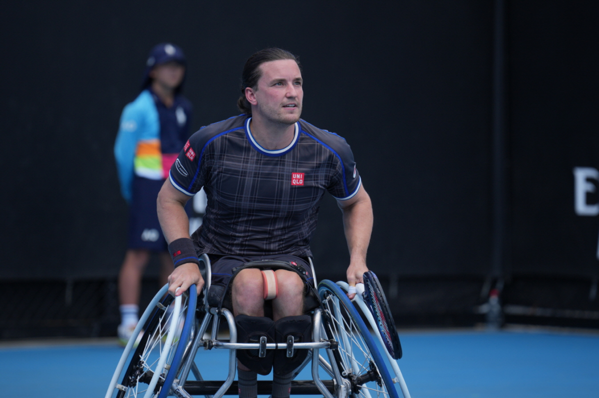 ▲유니클로의 글로벌 브랜드 엠버서더이자 2016 리우데자네이루 패럴림픽 금메달리스트인 고든 리드 선수가 서울오픈 대회에 참가할 예정이다 (사진제공=유니클로)