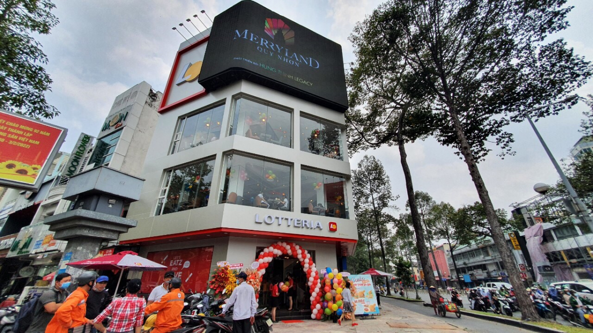 ▲베트남 롯데리아 쩐흥따오점 (사진제공=롯데GRS)