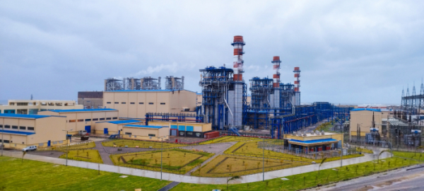 ▲알제리 라스지넷 가스복합화력발전소 전경 (자료제공=대우건설)