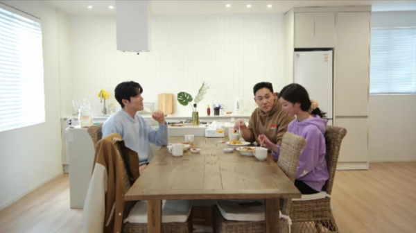 ▲'신랑수업' 모태범, 임사랑(사진제공=채)