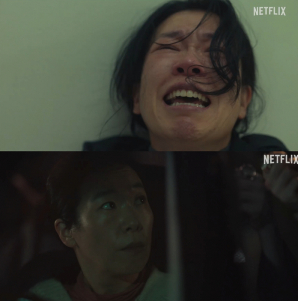 ▲염혜란 넷플릭스 ‘더 글로리’ 예고편 캡처(사진=에이스팩토리 제공)