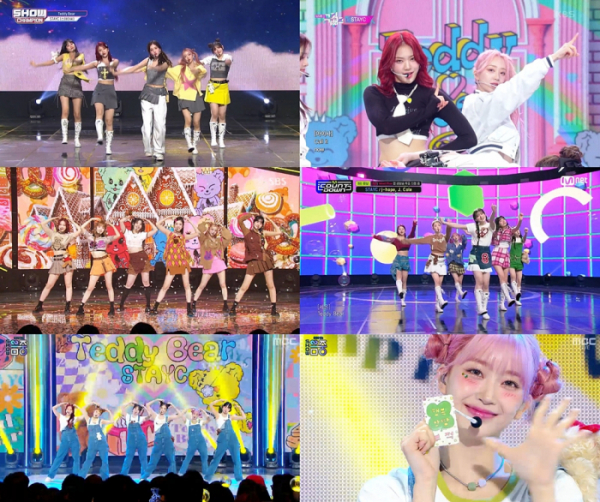 ▲스테이씨(사진제공=각 방송사)