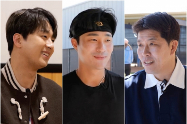 ▲이찬원, 김하성, 김병현(사진제공=KBS)