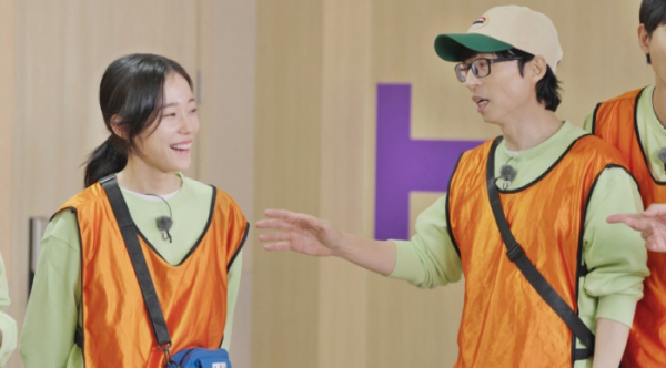 ▲노윤서(왼쪽) 런닝맨(사진제공=SBS)