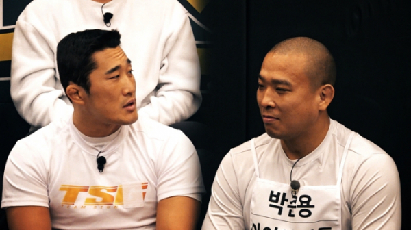 ▲김동현 대 박준용(사진제공=JTBC)