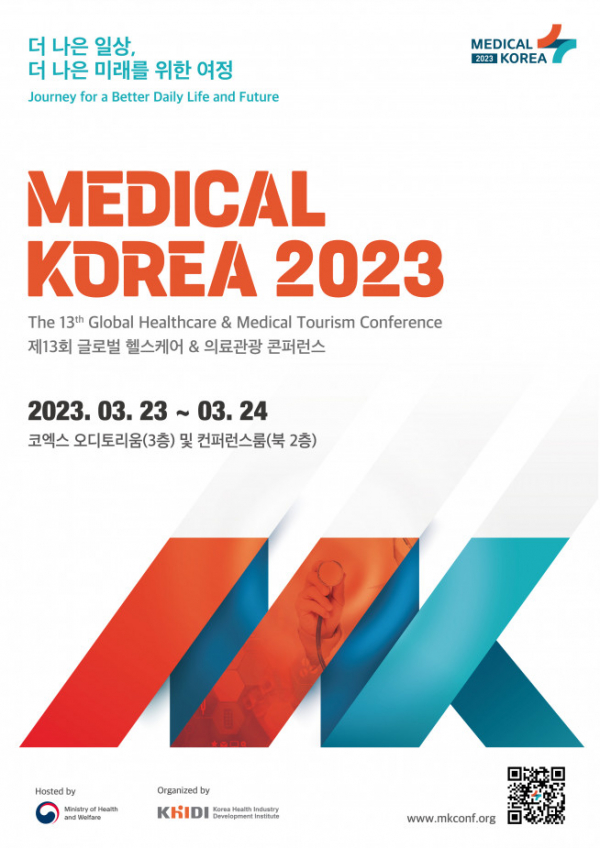 ▲메디컬 코리아 2023 포스터 (사진제공=한국보건산업진흥원)