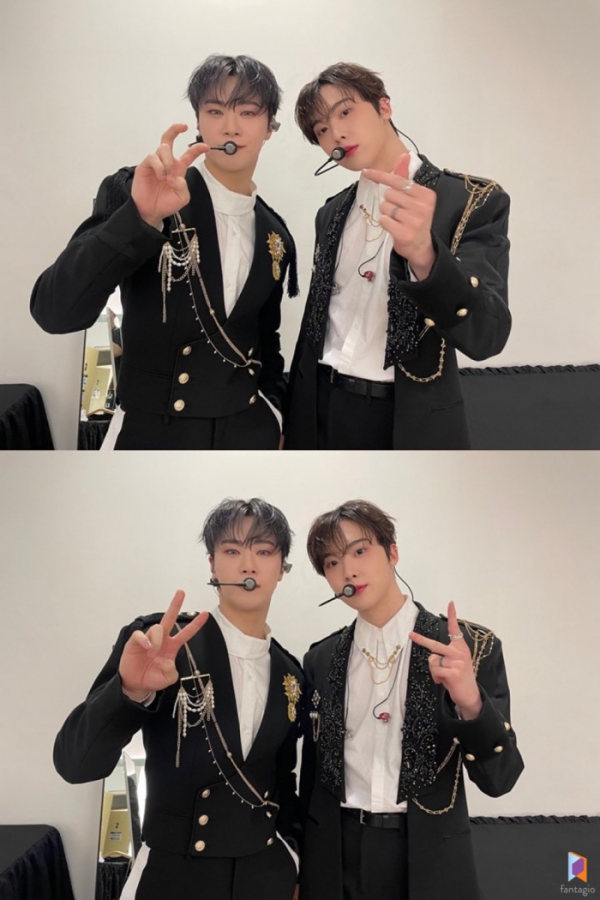 ▲문빈&산하(ASTRO)(사진 제공 = 판타지오)