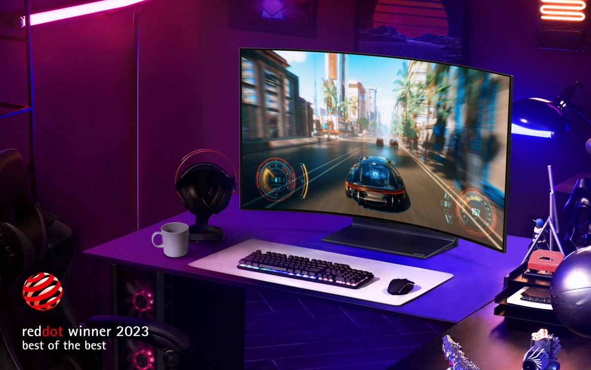 ▲LG전자가 세계적 권위의 디자인상인 ‘레드닷 디자인 어워드’를 대거 수상했다. 벤더블 게이밍 올레드 TV ‘LG 올레드 플렉스’가 최고상과 혁신상을 동시 수상했다. (사진제공=LG전자)