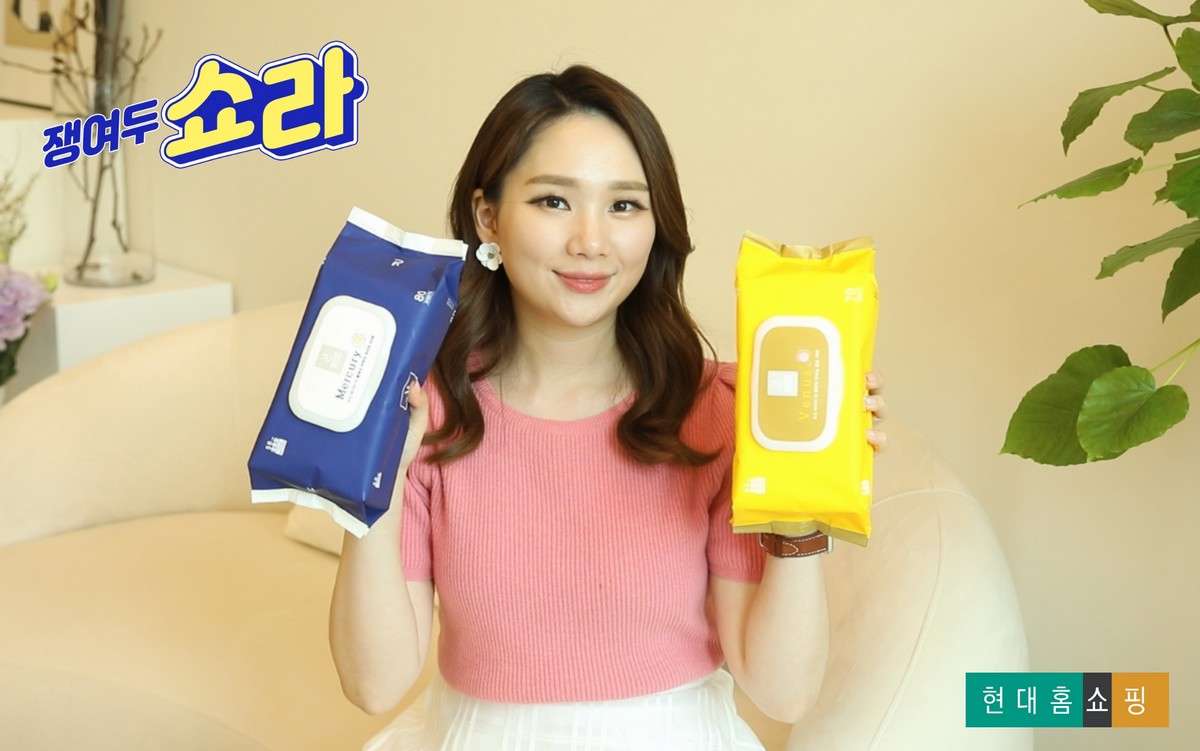 ▲현대홈쇼핑 ‘쟁여두쇼라’ 인서트 촬영 모습. (사진제공=현대백화점그룹)
