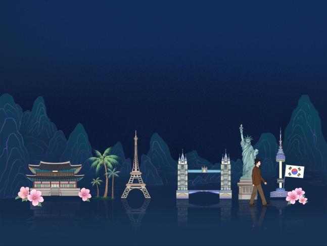 ▲황기환 지사 유해봉환을 기념해 제작된 여권케이스, 러기지택 등 굿즈 이미지. (LG유플러스)