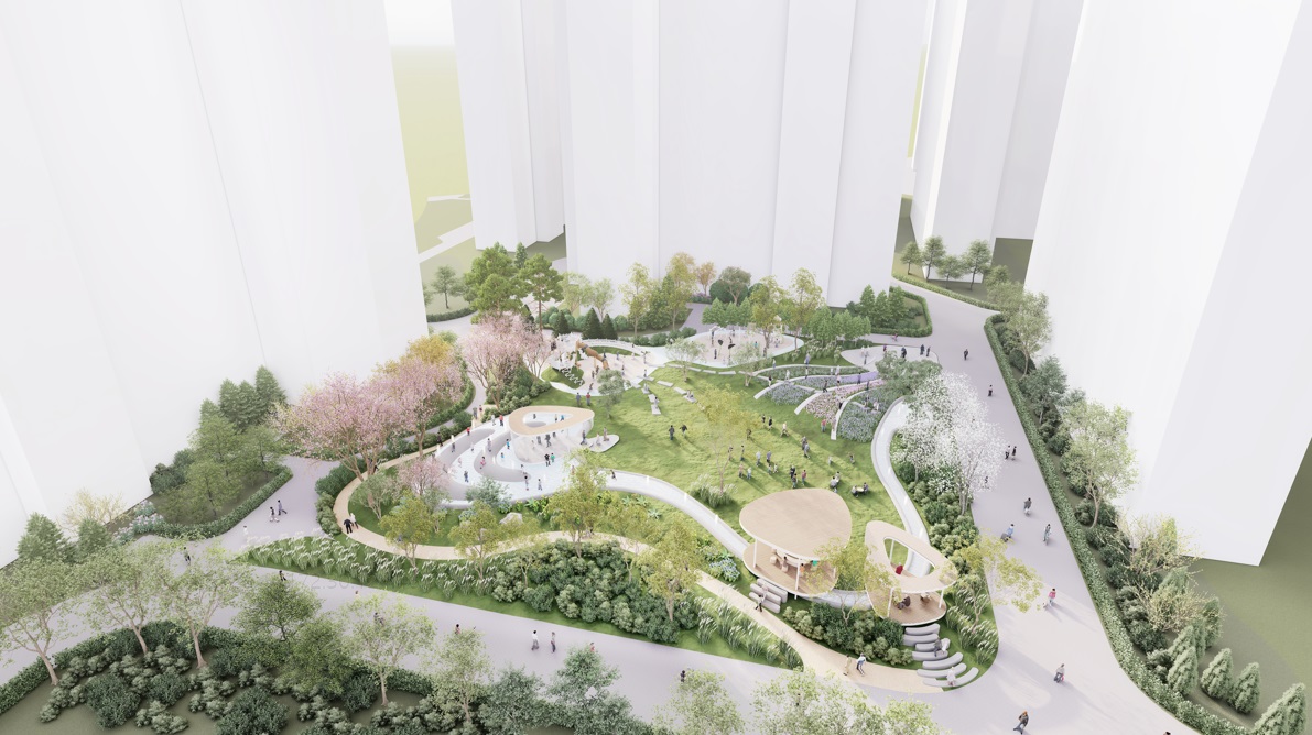 ▲작가정원 당선작 ‘Shapes of Life, 일상의 무늬' (자료제공=LH)