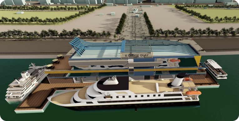 ▲여의도한강공원 내 신규 선착장 조감도. (자료제공=서울시)