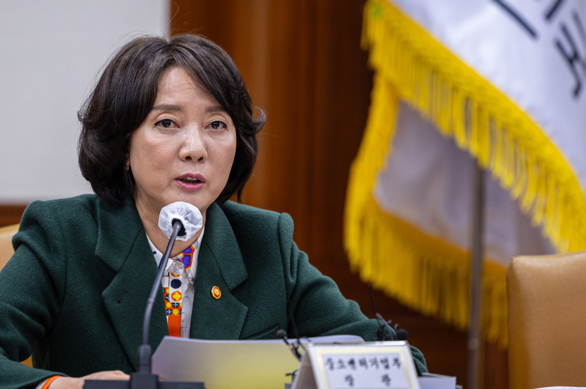 ▲이영 중소벤처기업부 장관 (연합뉴스)