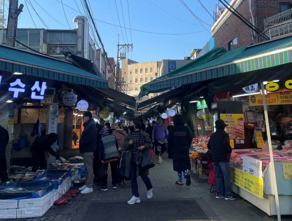 ▲서울 관악구 내 인헌시장. (자료제공=관악구)