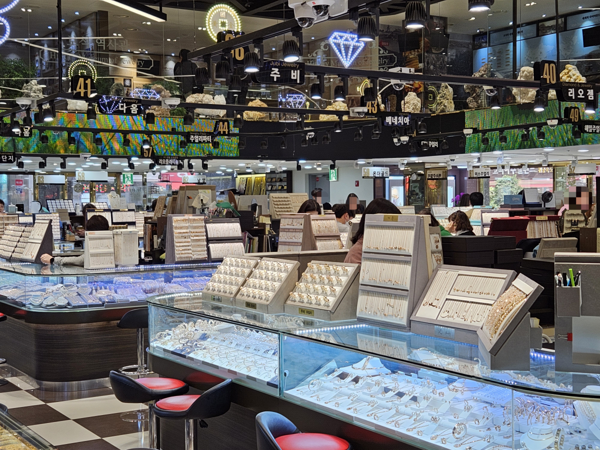 ▲서울 종로구 귀금속거리 (문현호 수습기자 m2h@)