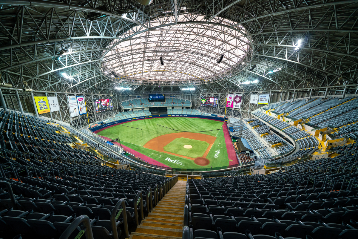 ▲서울 고척스카이돔 실내 모습. (자료제공=서울시)