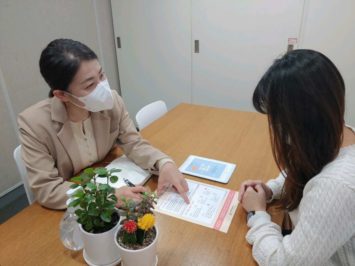 ▲서울 성착취 피해 아동·청소년 통합지원센터 상담실. (자료제공=서울시)