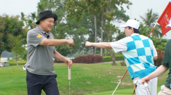 ▲'편먹고 공치리 시즌5' 강호동, 양세찬(사진제공=SBS)