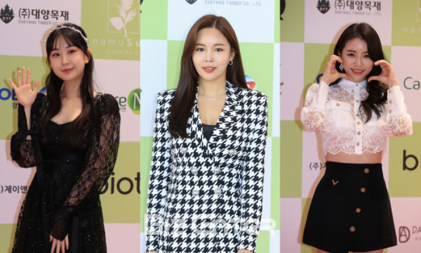 ▲'가요세상' 전유진, 조정민, 설하윤(비즈엔터DB)