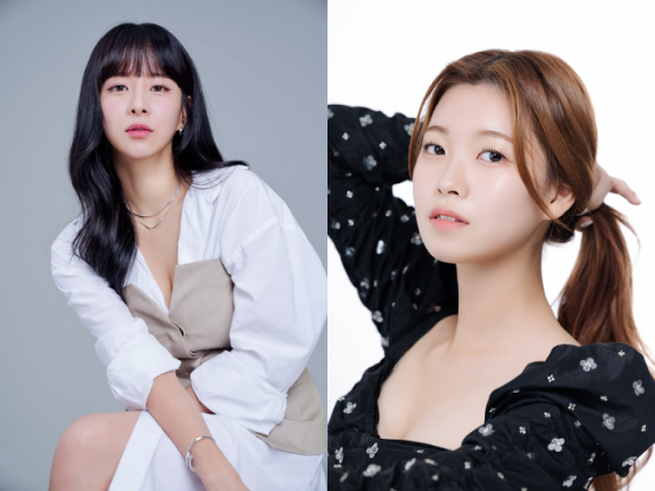 ▲은가은, 성민지(사진제공=TSM엔터테인먼트, 톱스타엔터테인먼트)