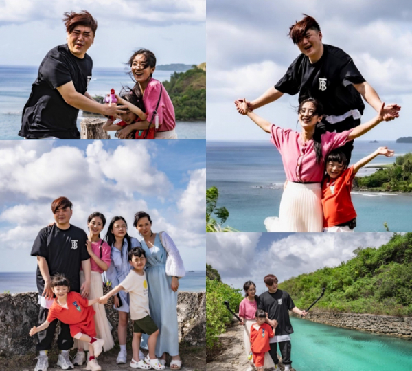 ▲문희준 괌 사진 명소 방문(사진제공=KBS)