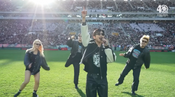 ▲가수 임영웅(사진=FC서울 유튜브)