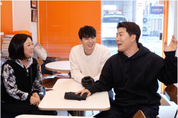 ▲'사장님 귀는 당나귀 귀' 김숙, 이대형, 김병현(사진제공=KBS)
