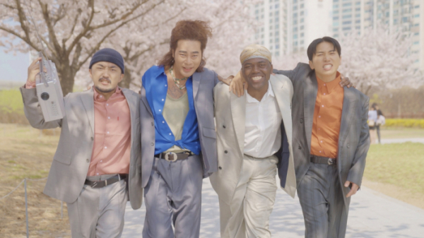 ▲유브이(UV), 유병재, 조나단(사진 = Studio M-Lab 제공)