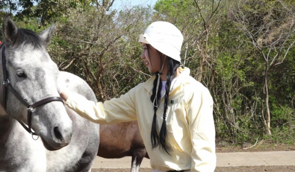 ▲'놀면 뭐하니' 제주도 곶자왈 말보호센터 '제주 한끼'(사진제공=MBC)