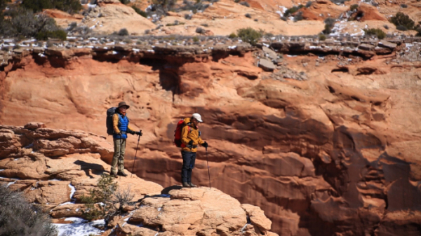 ▲'영상앨범 산' 미국 캐니언랜즈 국립공원(사진제공=KBS 2TV)