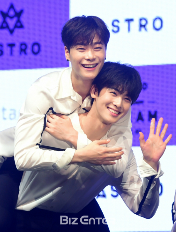 ▲문빈, 차은우(비즈엔터DB)