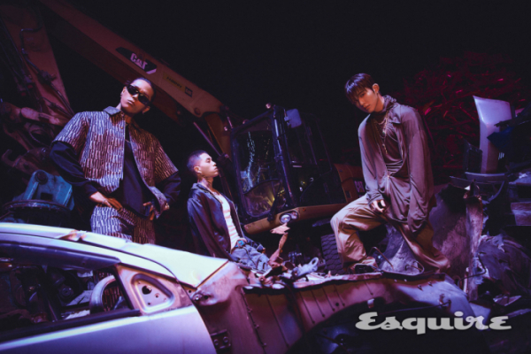 ▲비아이, 식케이, 레디 (사진 = 에스콰이어 제공)