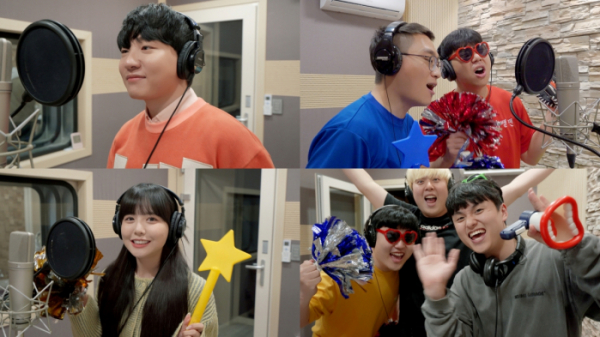 ▲도티, 슈뻘맨, 옐언니, 파뿌리(사진 = 샌드박스네트워크 제공)